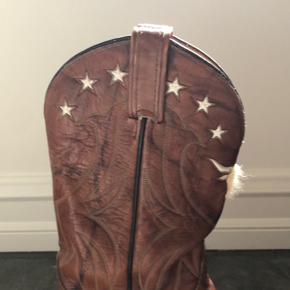 Handmade Leather Billy Martin Cowboy Boots - Picture 4 of 8